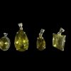 lemon topaz pendant