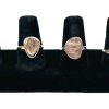 rose quartz rough ring