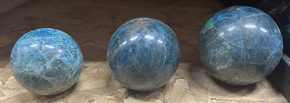 blue apatite sphere 2nd