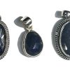 blue sapphire pendant copy