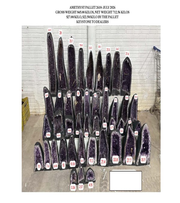 amethyst pallet 2610 july 2026