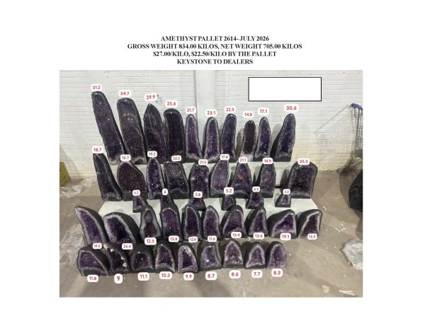 amethyst pallet 2614 july 2026