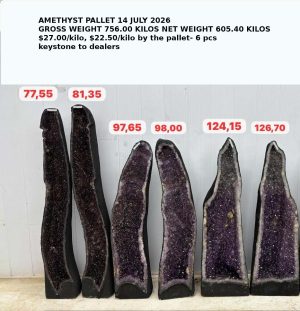 Amethyst Cathedral Pallet 14 July 2026