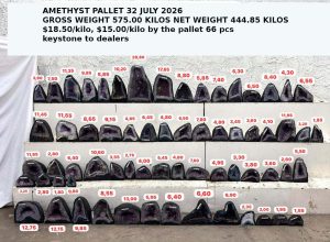 Amethyst Cathedral Pallet 32 July 2026