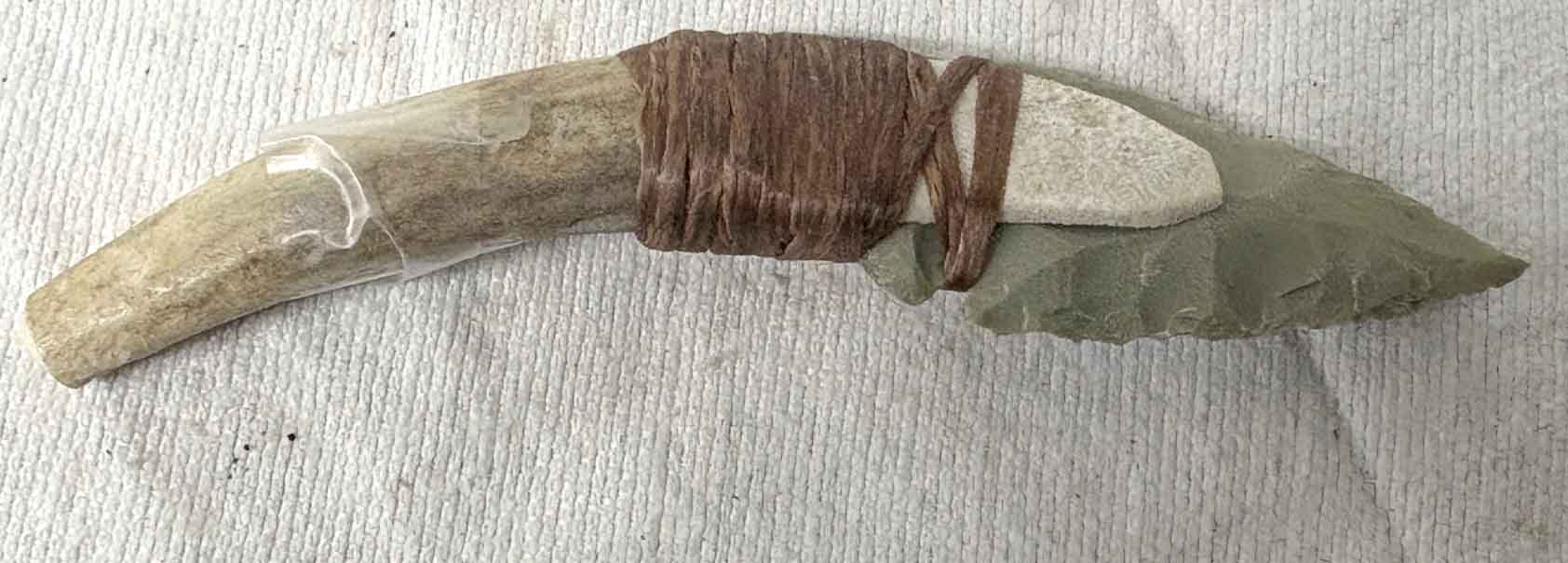 agate antler knive small