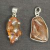 amber pendant