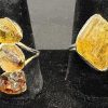citrine rough rings