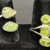 green fluorite rough ring