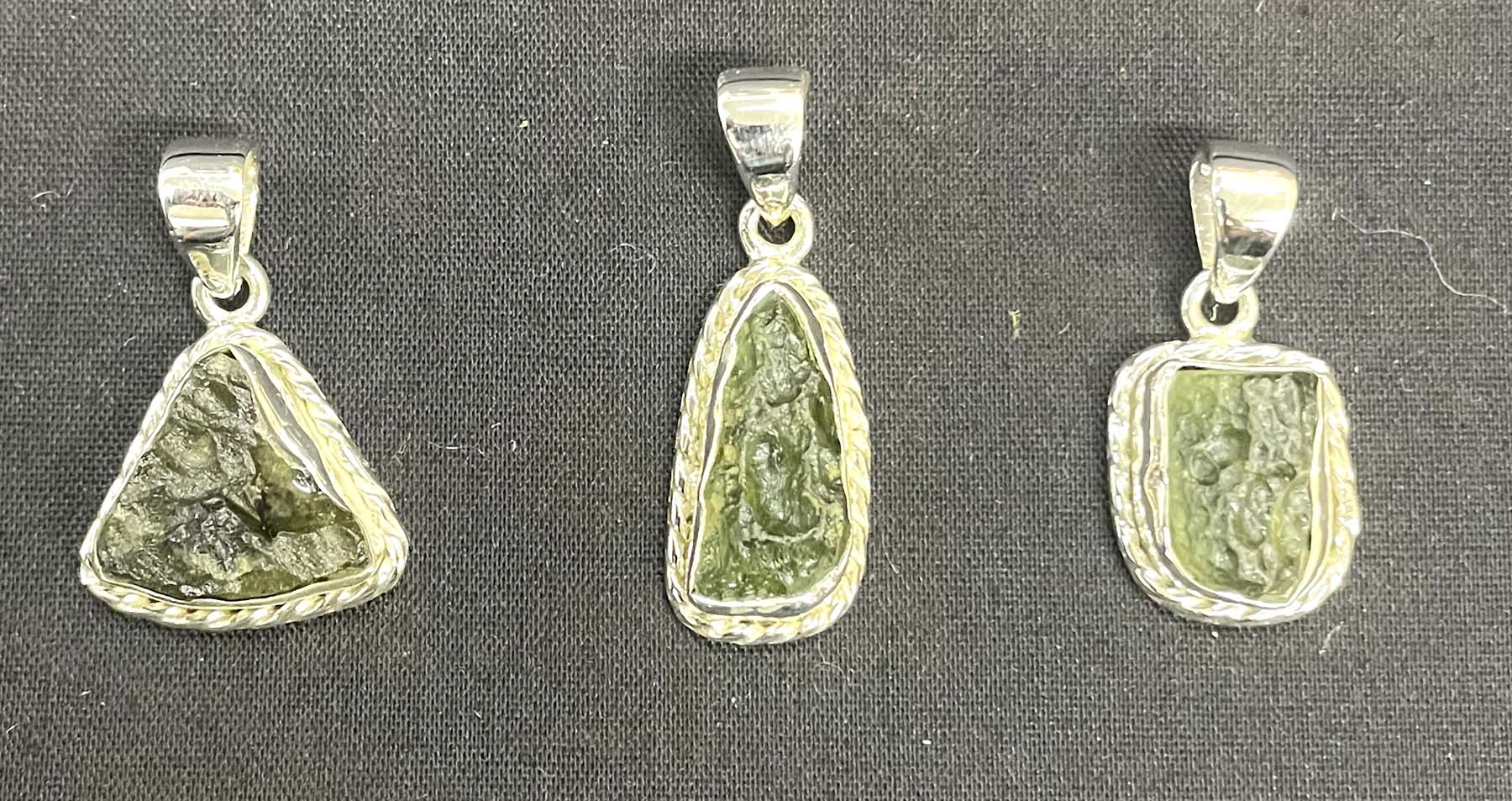 moldavite pendant