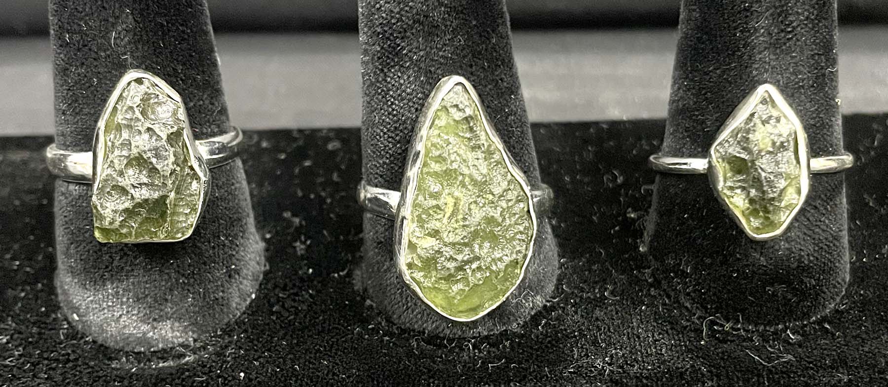 moldavite ring