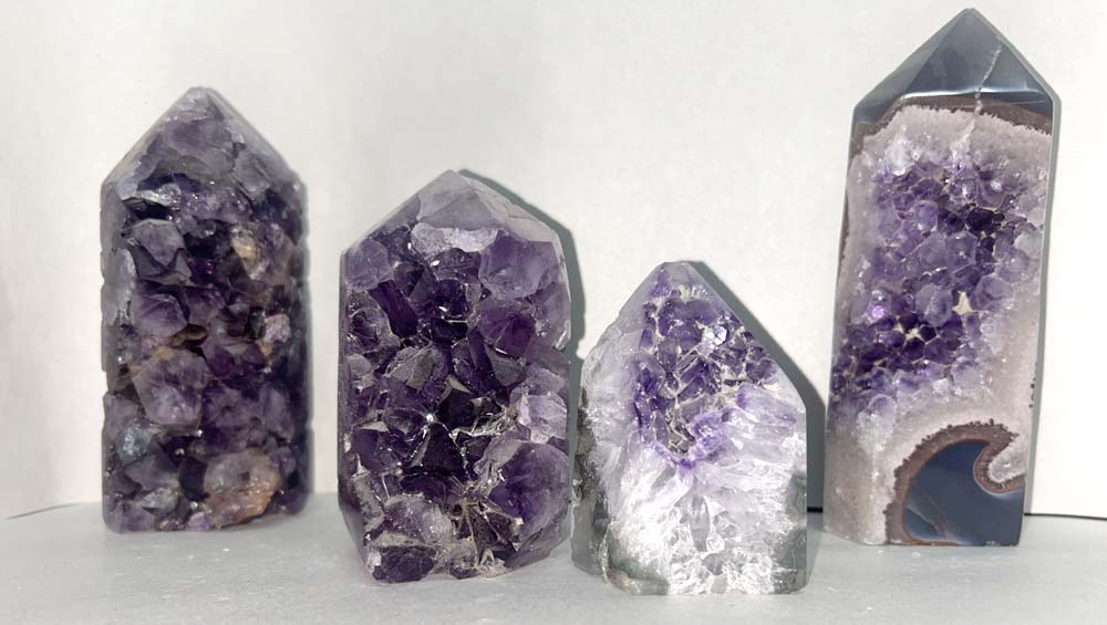 amethyst druze point a21