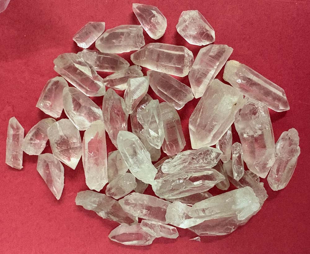 clear lemurian quartz