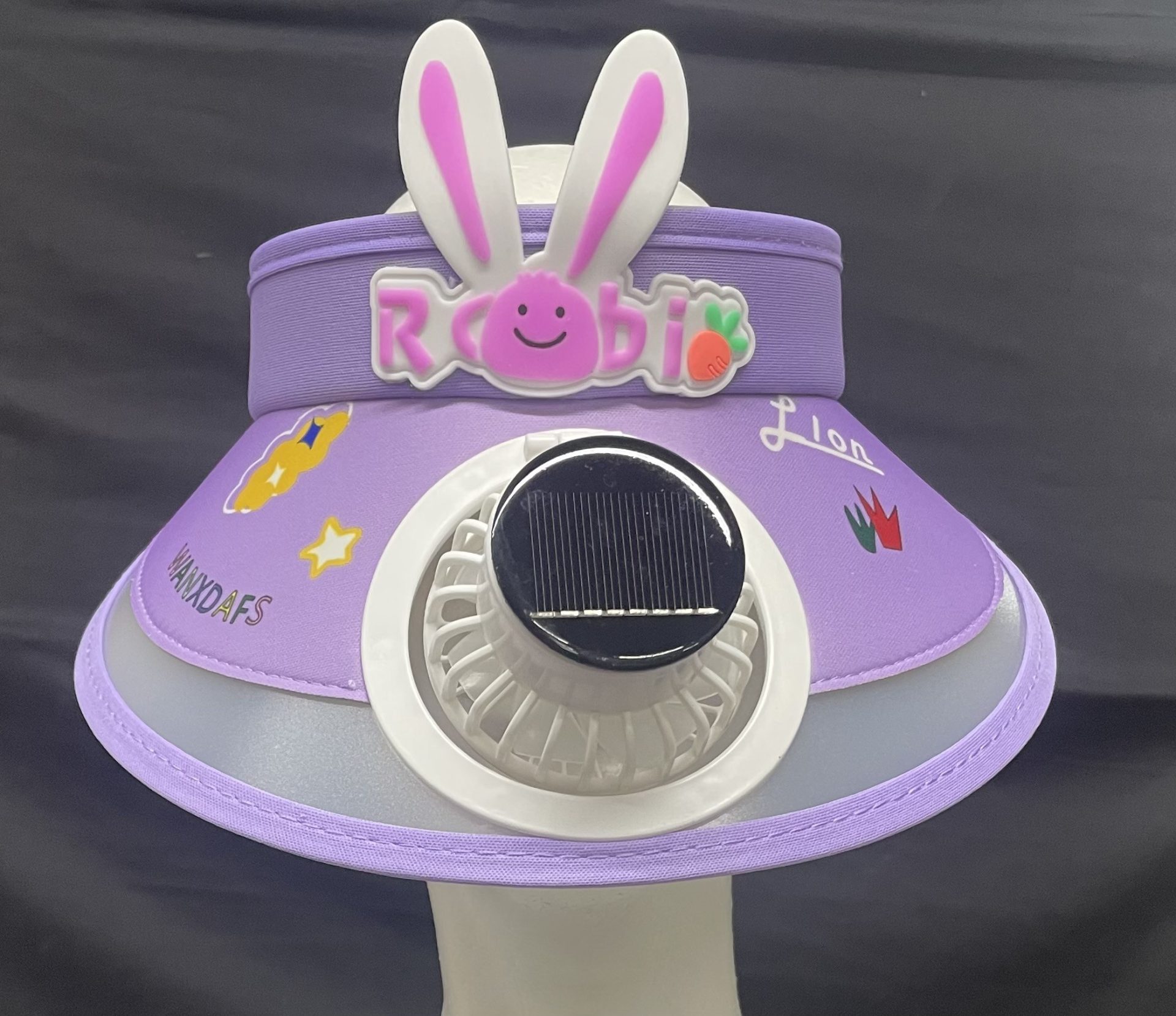 childs visor purple