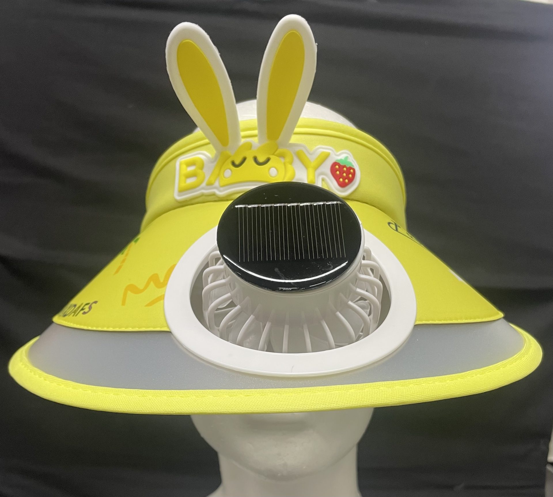childs visor yellow