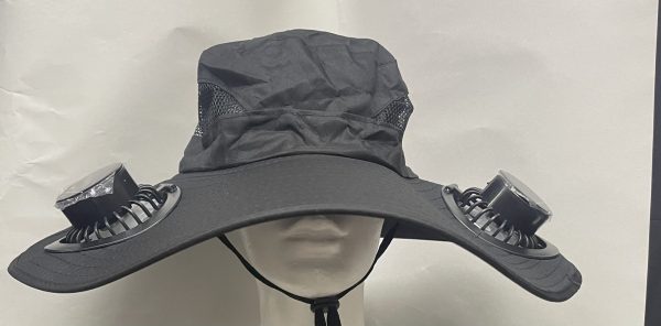 mens hat dark grey