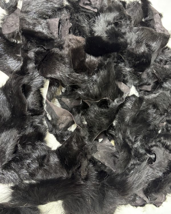 muskrat dyed scrap bag
