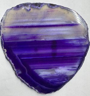 Closeout "A' quality Agate slab 5" Purple