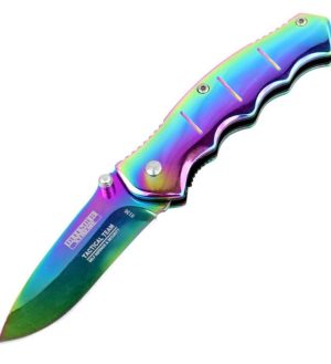 6.25" Defender Xtreme Multi Color Knife