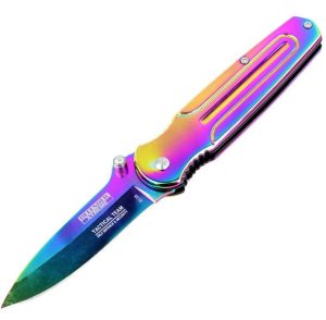 6.5" Defender Xtreme Multi Color Knife