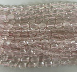 Rose Quartz Faceted Oval Lot #105