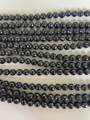 Spinel Faceted Round Bead Lot #118