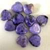 charoite heart small
