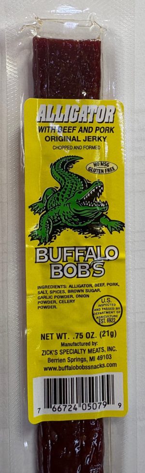 Animal Jerky-Alligator Plain