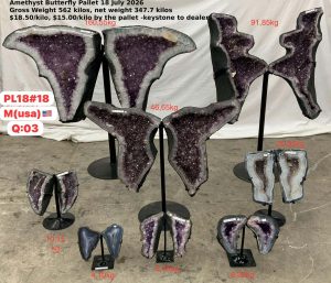 Amethyst Butterfly Pallet 18 July 2026