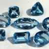cab faceted blue topaz