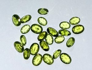 Peridot Faceted Cab