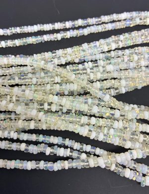 Ethiopian Opal Stone Tyre Strand-Hank 1