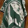 wolf poncho
