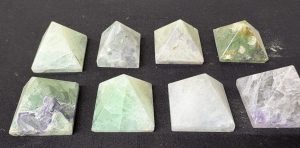 Fluorite Pyramids 30mm India