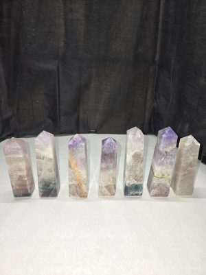 India Fluorite Obelisk lot 2