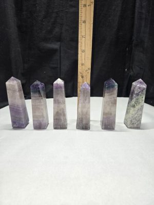 India Fluorite Obelisk lot 3