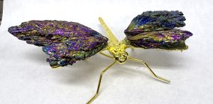 Titanium Plated Kyanite Dragonfly